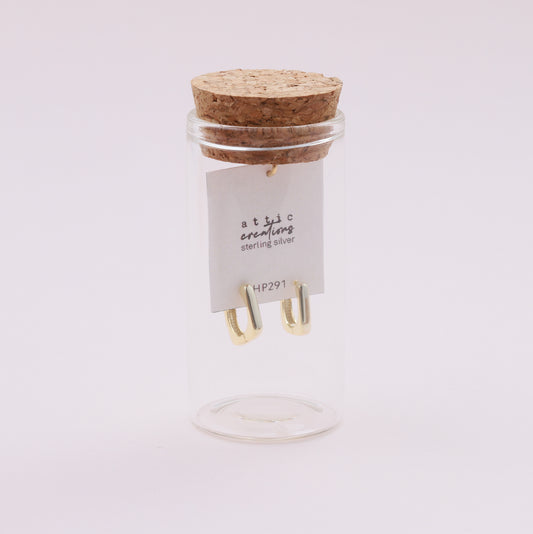 HP290/HP291 Squared hoop earrings