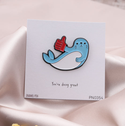 PN0354 YOU'RE DOING GREAT - Foam finger seal