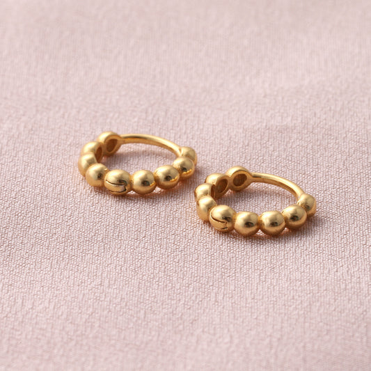 HP221/HP222 Classic beads hoops