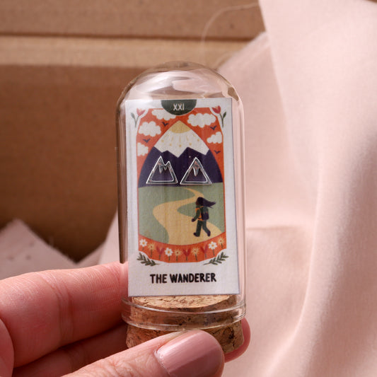 TT71022 THE WANDERER Mountain earrings