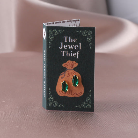 TT8004 THE JEWEL THIEF Gem Stone Earrings