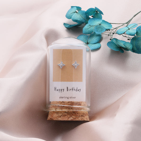 TT50005/TT50006 Happy Birthday Crystal star earrings
