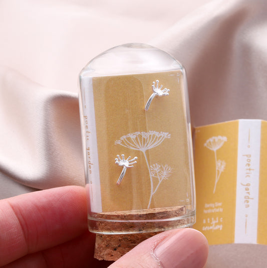 TT55030 Cow parsley earrings