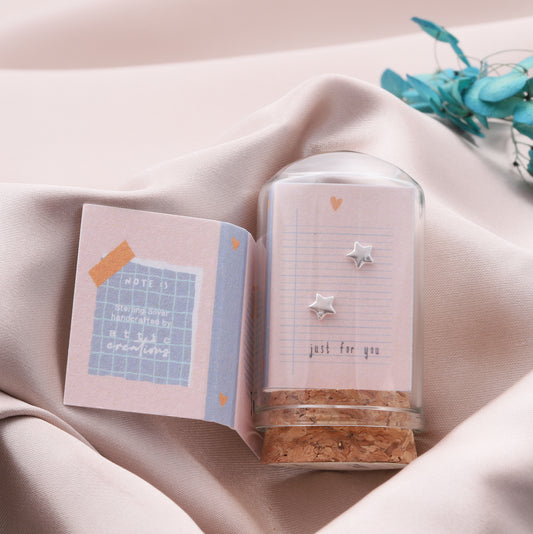 TT57028 LITTLE NOTE little STAR with crystal earrings