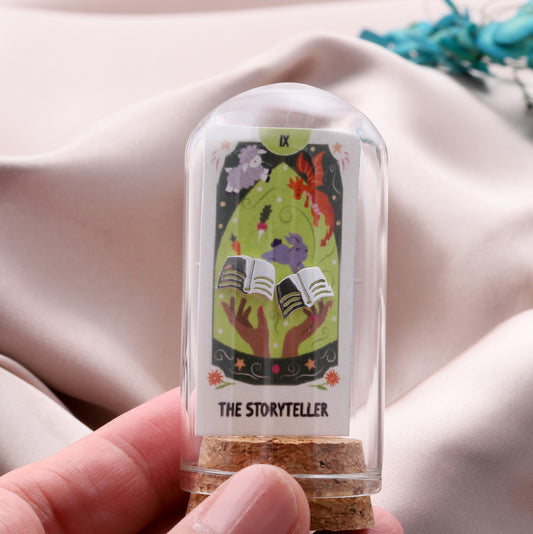 TT71010 STORYTELLER little open book earrings