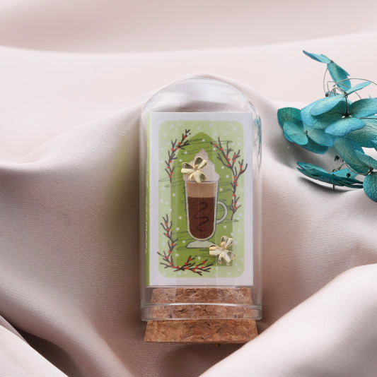 TT8211 WINTER WARMERS three leaf clover with stem