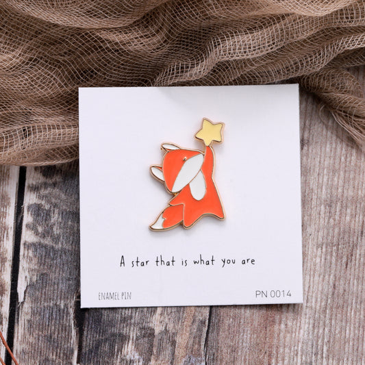 PN0014 'A Star That Is What You Are' Enamel Pin