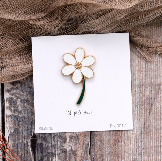 PN0017 I'd Pick You Enamel Pin