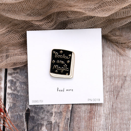PN0019 'Read More' Enamel Pin