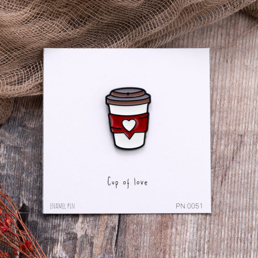 PN0051 Cup Of Love Enamel Pin