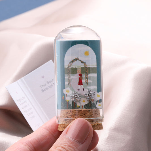 TT73007 'Trellis Arch' Crystal Flower Earrings TT75001