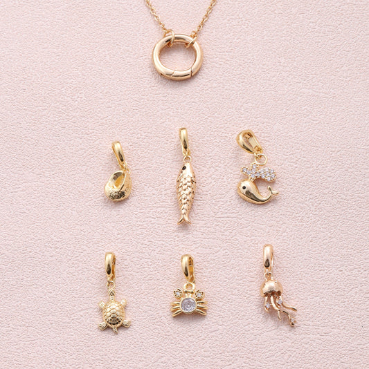 charm 2 - sterling silver-NuNu jewellery