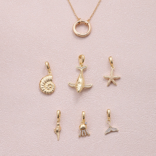 charm 5 - sterling silver-NuNu jewellery