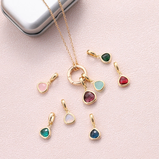 charm 9 - sterling silver-NuNu jewellery