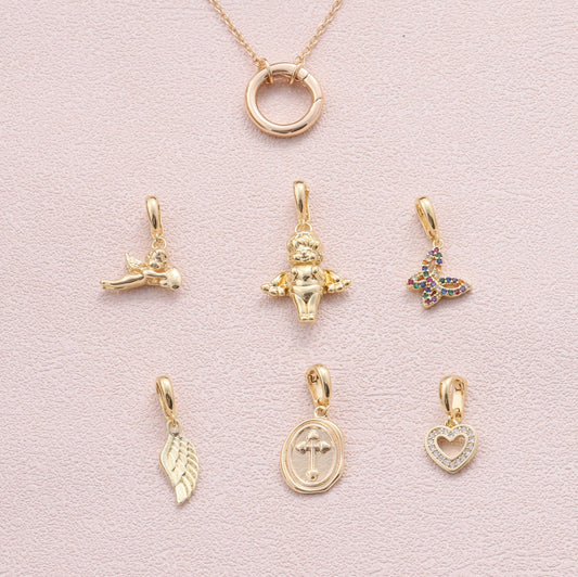 charm 12 - sterling silver-NuNu jewellery