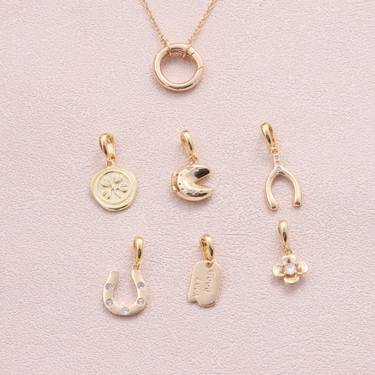 charm 15 - sterling silver-NuNu jewellery