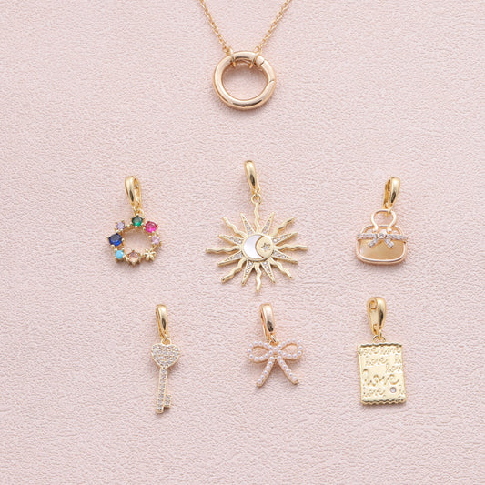 charm 16 - sterling silver-NuNu jewellery
