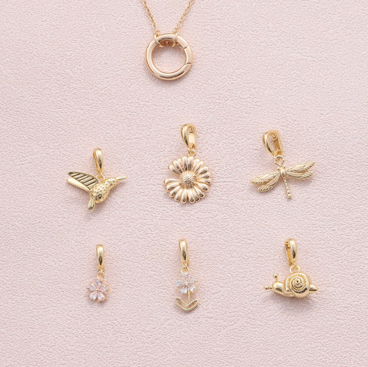 charm 21 - sterling silver-NuNu jewellery