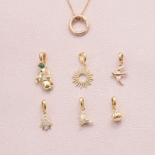 charm 22 - sterling silver-NuNu jewellery
