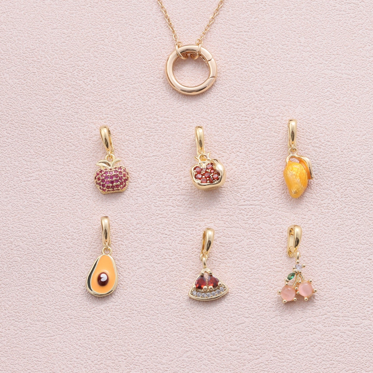 charm 23 - sterling silver-NuNu jewellery