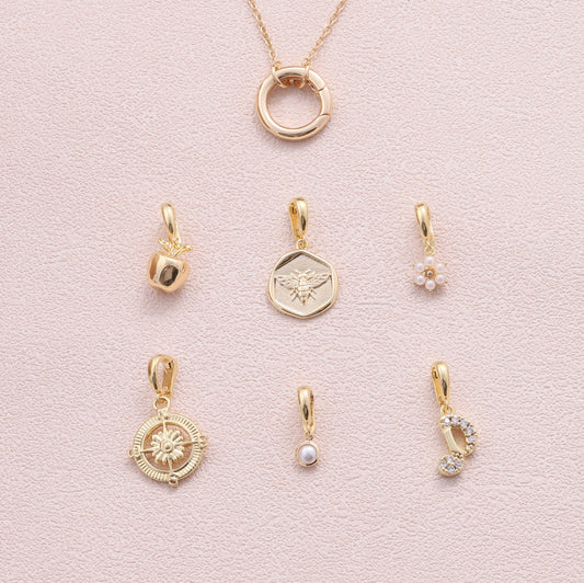 charm 24 - sterling silver-NuNu jewellery