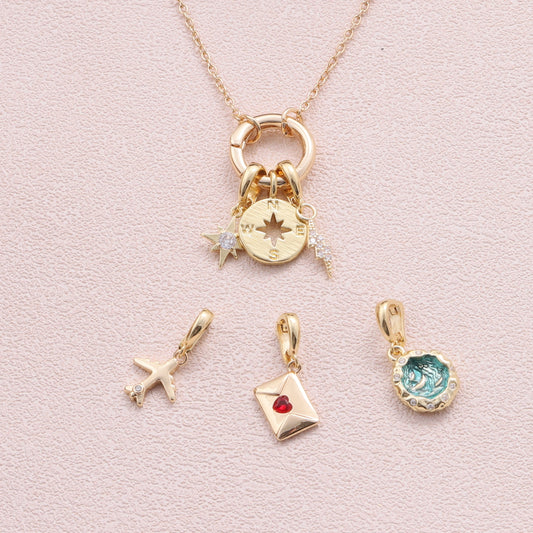 charm 25 - sterling silver-NuNu jewellery