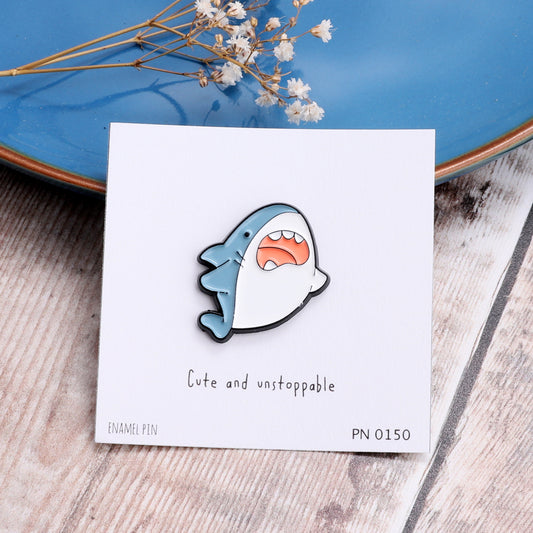 PN0150 Great white shark Enamel Pin
