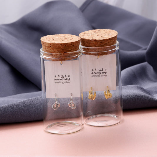 SS110 Metal nail ear hoop