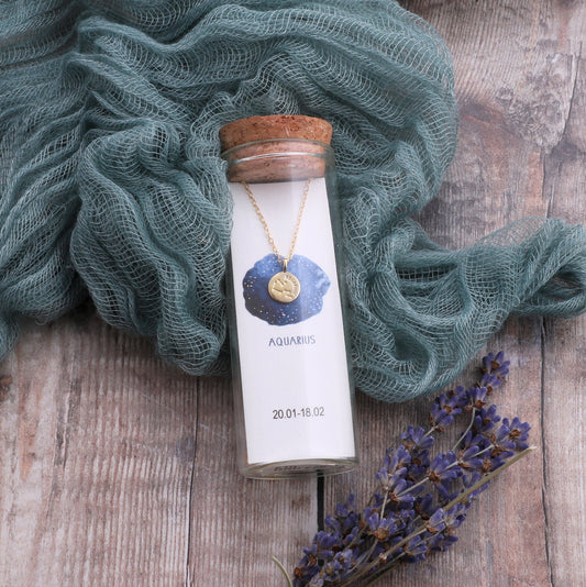 ST-CON Star sign constellation necklace gold
