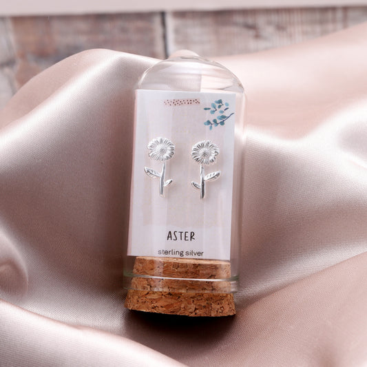 TT51009 BIRTHFLOWER in a bottle Aster
