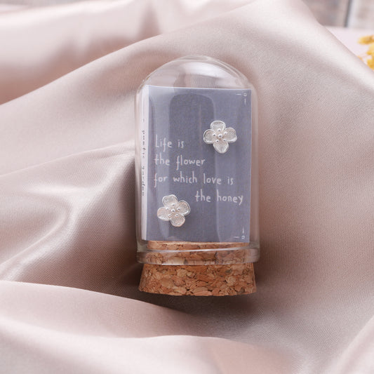 TT55064 Blossom flower earrings