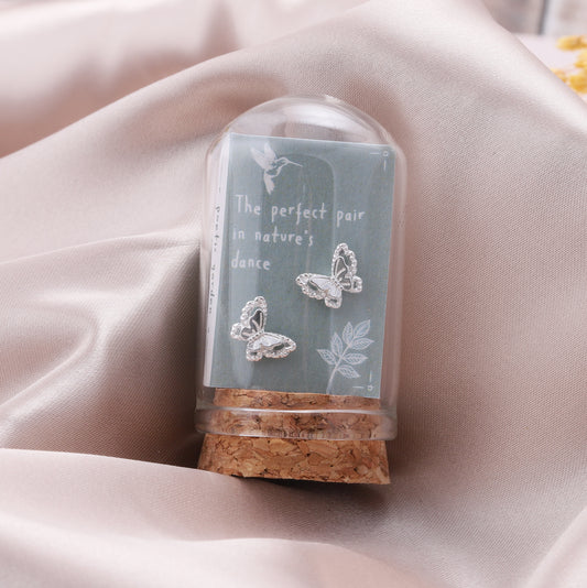 TT55063 3D BUTTERFLY earrings