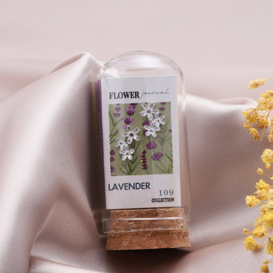 TT8109 FLOWER JOURNAL LAVENDER