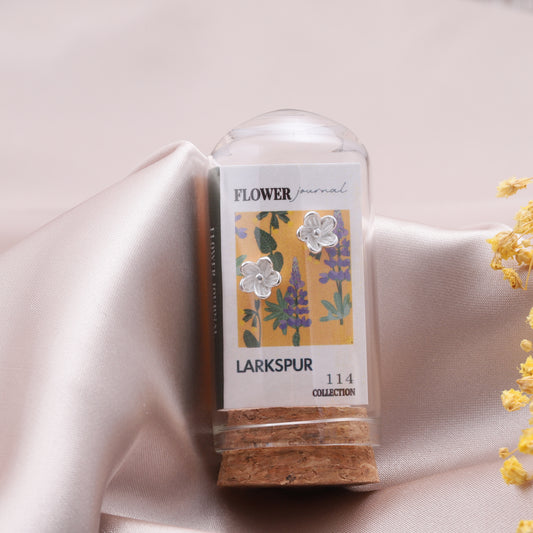 TT8113 FLOWER JOURNAL LARKSPUR