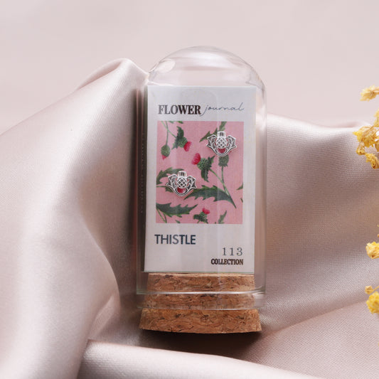 TT8114 FLOWER JOURNAL THISTLE