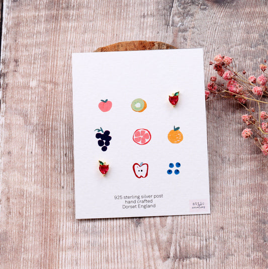 ME072/073/074/75/076/077/078/079/080/081/082/083/084 Fruit earrings
