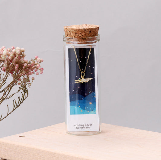 NT3028 Crocodile Necklace Gold