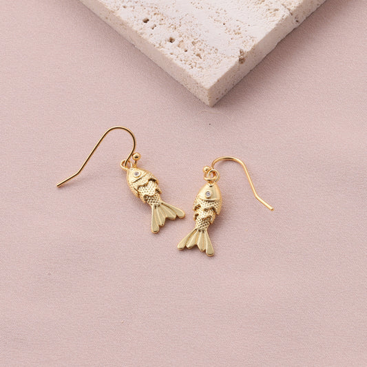 CJE012 Fish hook earrings