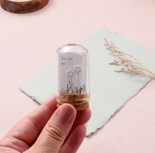 TT51062 'Just for you' cutie flower silver