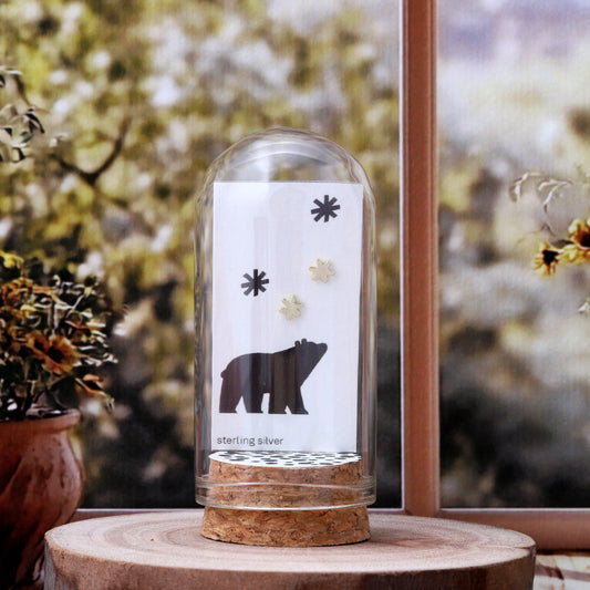 TT70048 Plain little stars with bear graphic