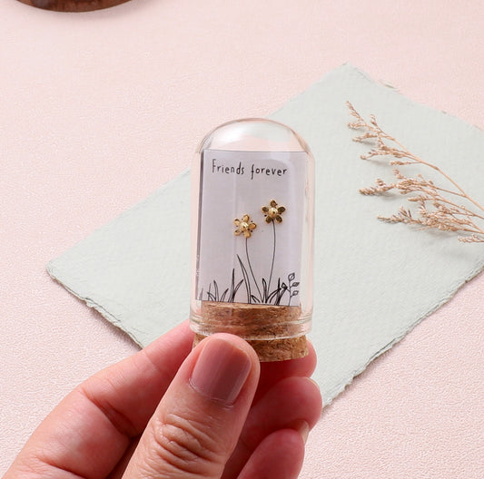 TT51182 FRIENDS FOREVER Little flower earrings