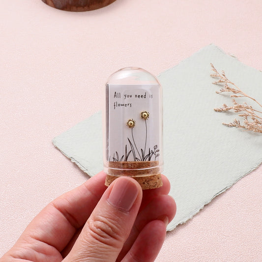 TT51223 ALL YOU NEED IS little flower earrings