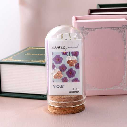 TT8101 FLOWER JOURNAL VIOLET