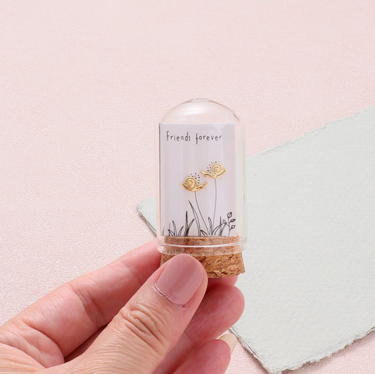 TT51242 FRIENDS FOREVER Little snail earrings