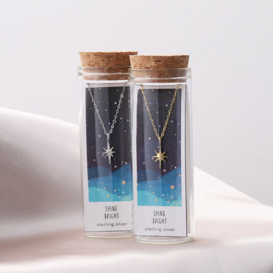 ST3015 SHINE BRIGHT north star necklace