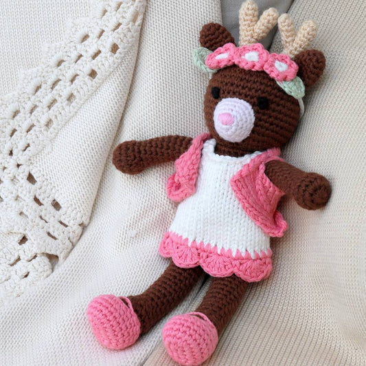 Handmade Playful Deer